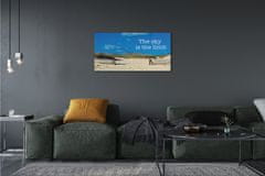 tulup.sk Obraz canvas Beach neba string 100x50 cm