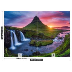 tulup.sk Fototapeta Sopka kirkjufell Samolepiaca fototapeta 104x70 cm