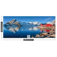 tulup.sk Fototapeta Lofoten nórsko Samolepiaca fototapeta 104x70 cm