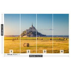 tulup.sk Fototapeta Le mont saintmichel Samolepiaca fototapeta 104x70 cm