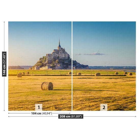 tulup.sk Fototapeta Le mont saintmichel Vliesová fototapeta