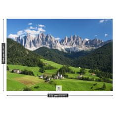 tulup.sk Fototapeta Talianske dolomity Samolepiaca fototapeta 208x146 cm