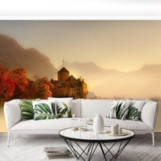 tulup.sk Fototapeta Montreux hrad Samolepiaca fototapeta 104x70 cm