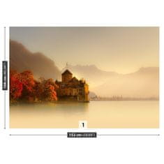 tulup.sk Fototapeta Montreux hrad Samolepiaca fototapeta 104x70 cm