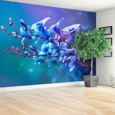 tulup.sk Fototapeta Modrá orchidea Samolepiaca fototapeta 104x70 cm