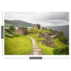 tulup.sk Fototapeta Hrad loch ness Samolepiaca fototapeta 250x104 cm