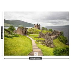 tulup.sk Fototapeta Hrad loch ness Samolepiaca fototapeta 250x104 cm