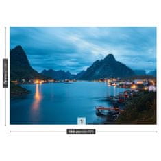 tulup.sk Fototapeta Lofoten ostrovy Samolepiaca fototapeta 250x104 cm