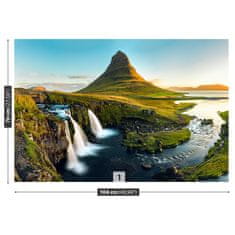 tulup.sk Fototapeta Mount kirkjufell Vliesová fototapeta 104x70 cm