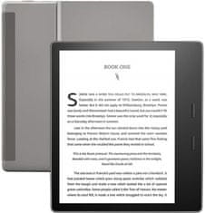 Amazon Kindle Oasis 2 - bez reklám, šedý - 32GB, WiFi + 3G, Bluetooth, IPX8