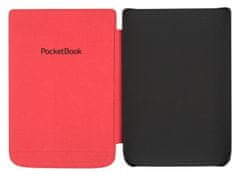 PocketBook Puzdro HPUC-632-RF Shell RED Flowers pre Pocketbook 616/627/628/632/633 púzdro
