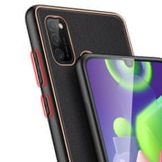 Dux Ducis Yolo kožený kryt na Samsung Galaxy M30s, čierny