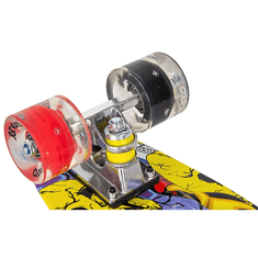 Enero Pennyboard 56cm s LED kolieskami, JOKER S-128