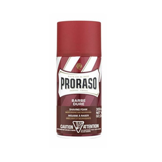 Proraso Vyživujúca pena na holenie so santalovým drevom Sandalwood (Shaving Foam) 300 ml