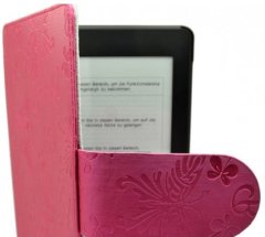 Durable Lock Obal na čítačku Amazon Kindle Paperwhite 1, 2, 3 Butterfly KPB01 - Durable Lock, tmavo ružové