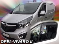 HEKO Deflektory okien Opel Vivaro 2014-2019 (predné)