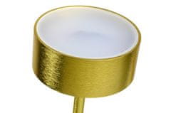 KINGHOME Stojacia lampa CAPRI FLOOR gold - 60 LED, hliník, sklo, mramor