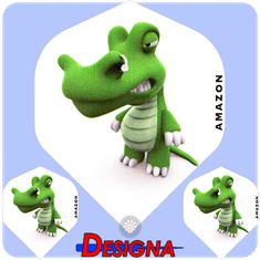 Designa Letky Amazon 3D Life "Crocodile" F1602