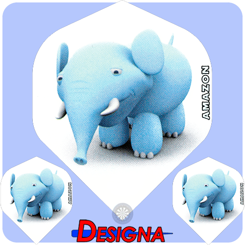 Designa Letky Amazon 3D Life "Elephant" F1603