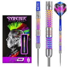 RED DRAGON Šípky Steel Peter Wright Rainbow Mamba - 24g