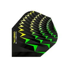 Harrows Letky Orbital No6 - Yellow & Green F3181