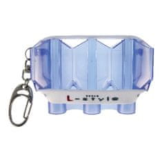 L Style Puzdro na šípky Krystal Flight Case - clear blue