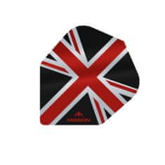 Mission Letky Alliance Union Jack No6 - Black / Red F3098