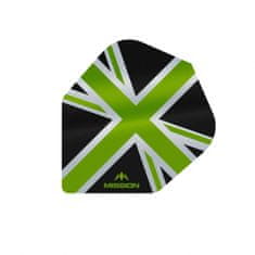 Mission Letky Alliance Union Jack No6 - Black / Green F3099