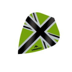 Mission Letky Alliance-X Union Jack - Green / Black F3114