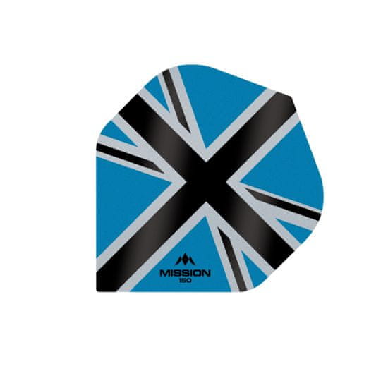 Mission Letky Alliance-X Union Jack - 150 - Blue / Black F3142