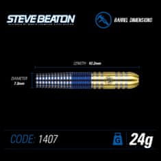 Winmau Šípky Steel Steve Beaton - 24g