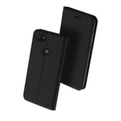 Dux Ducis Knížkové puzdro DUX DUCIS Skin Pro pre Motorola Moto E6 Play - Čierna KP13601