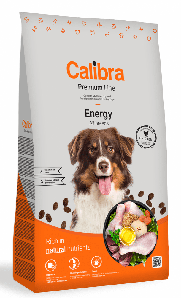 Calibra Dog Premium Line Energy 12 kg NEW