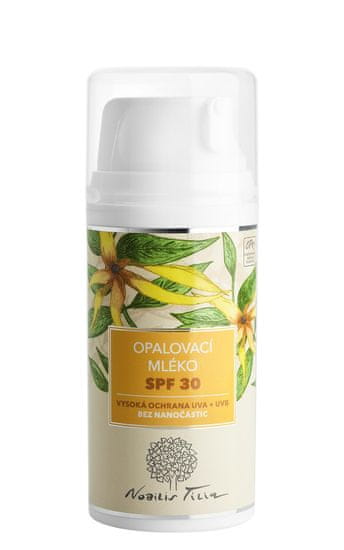 Nobilis Tilia Opaľovacie mlieko SPF 30: 100 ml