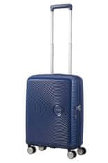 American Tourister Cestovný kufor na štyroch kolieskach SOUNDBOX SPINNER 55 EXP Midnight Navy