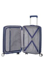 American Tourister Cestovný kufor na štyroch kolieskach SOUNDBOX SPINNER 55 EXP Midnight Navy