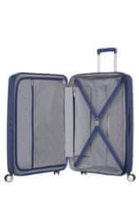 American Tourister Cestovný kufor na štyroch kolieskach SOUNDBOX SPINNER 67 EXP Midnight Navy