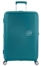 American Tourister Cestovný kufor na štyroch kolieskach SOUNDBOX SPINNER 77 EXP Jade Green