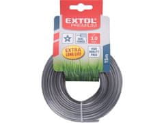 Extol Premium Žacia struna do kosačky (8870925) 3,0mm, 15m, hviezdicový profil, nylón, nylon PA66