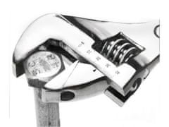 Extol Premium Nastaviteľný kľúč (8816301) klíč nastavitelný ráčnový, 200mm/8&quot;, rozsah 0-22mm