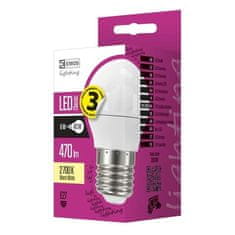 EMOS LED žiarovka LED žárovka Classic Mini Globe 6W E27 Teplá bílá