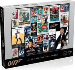 Winning Moves Puzzle James Bond 007 Movie poster 1000 dielikov