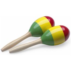 Stagg MRW-29R, drevené Maracas, reggae