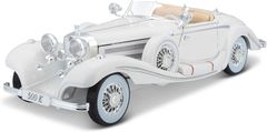 Maisto Mercedes-Benz 500K Maharadscha 1936 - biela