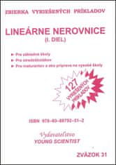 Marián Olejár: Lineárne nerovnice I.diel - 127 vyriešených príkladov