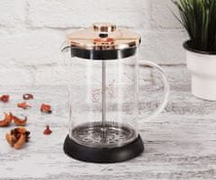 Berlingerhaus Kanvička na čaj a kávu French Press 800 ml Rosegold Metallic Line BH-1495