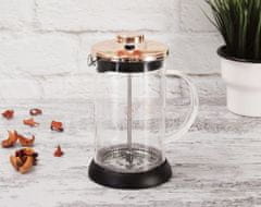 Berlingerhaus Kanvička na čaj a kávu French Press 600 ml Rosegold collection BH-1494