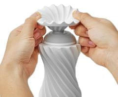 Tenga Originálne japonský masturbátor Tenga FLEX Silky White