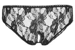 Cottelli Collection Cottelli Lingerie Briefs (C2310155), čipkované nohavičky čierne S