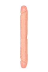 Seven Creations Double Solid Jelly Dong Flesh 30 cm, realistické dvojité dildo